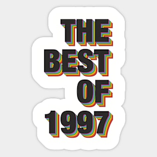 The Best Of 1997 Sticker